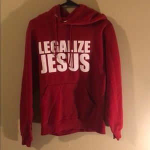 “Legalize Jesus” hooded sweatshirt